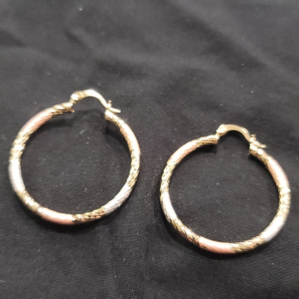40mm Gold hoops